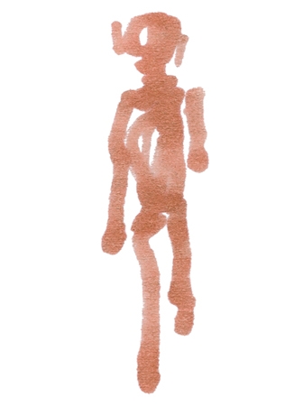 Dépouille - dessin préparatoire - 2003