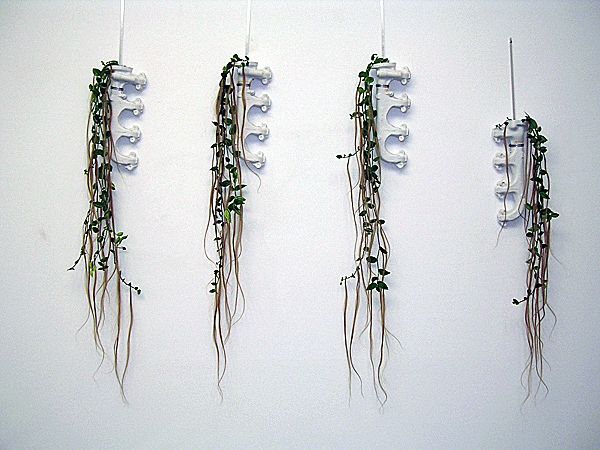 Collecteur d'échappements, vue de l'installation - 2012